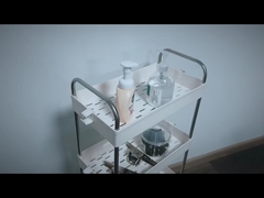 Chariots de rangement avec roues verrouillables