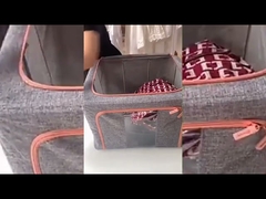 Conteneurs de stockage ménagers en tissu