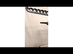 Étendoir à linge pliant à 3 niveaux en acier inoxydable