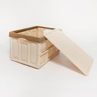 Boîte rectangulaire en plastique de cube étanche