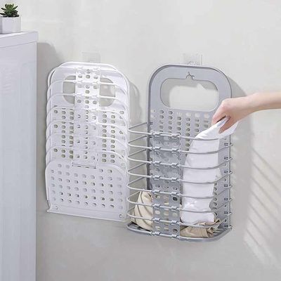 Biens fixés au mur de Sonsill de panier pliant pratique de blanchisserie de cavité