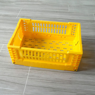 5L en plastique pp pliant la décoration de bureau de panier de stockage