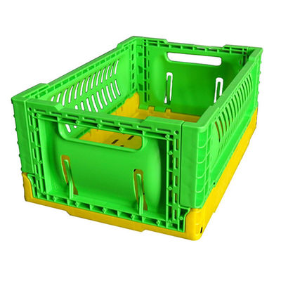 5L en plastique pp pliant la décoration de bureau de panier de stockage