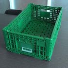 Caisse se pliante en plastique portative de supermarché pour le légume fruit