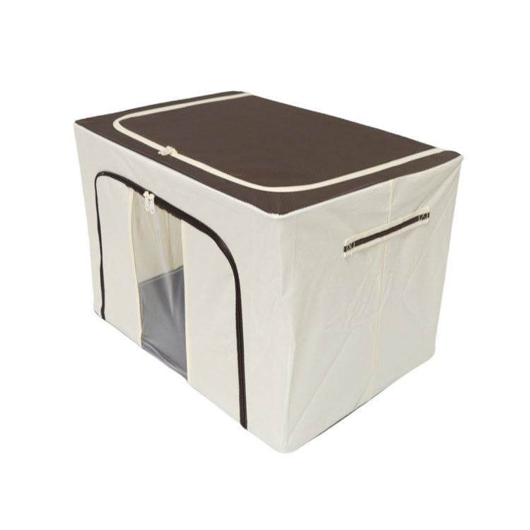 boîte de rangement pliable inodore du tissu 100L, poubelles de stockage de tissu de Multiscène avec des couvercles