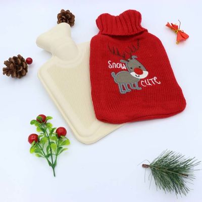 Qualité Sac d'eau chaude en caoutchouc tricoté de veste, classique en caoutchouc d'enfants de la bouteille 1000ml de douche usine